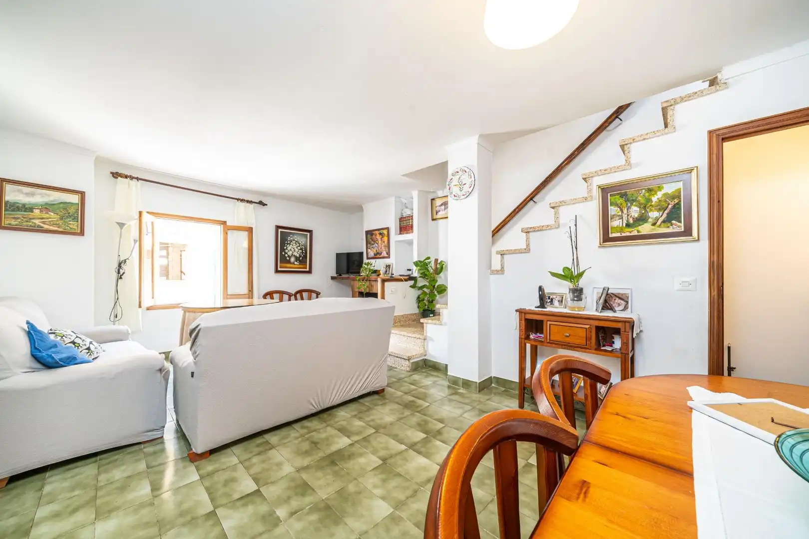 Sala de estar de Casa o chalet en venta en Pollença con Trastero y Balcón