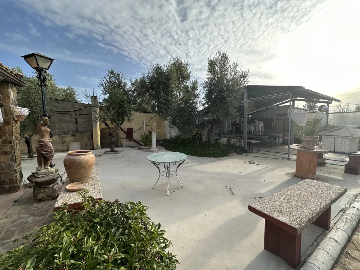 Terraza de Casa o chalet en venta en Baeza con Jardín privado y Piscina