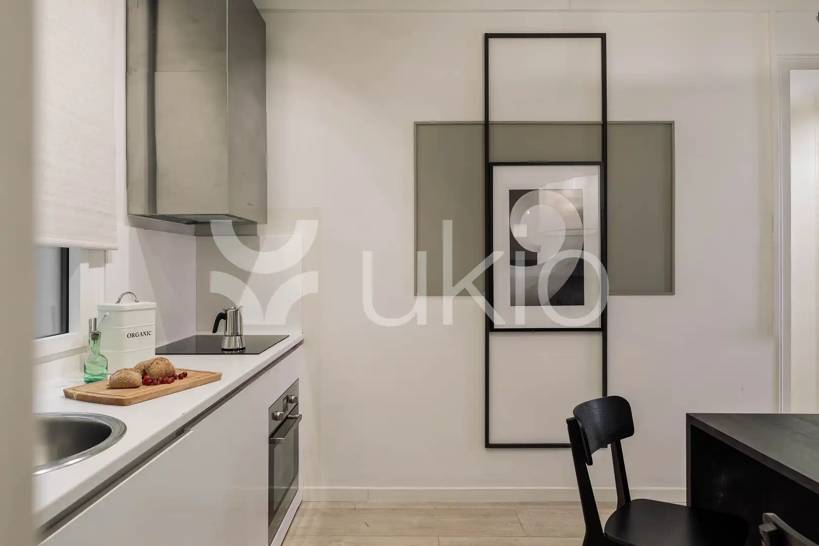 Kitchen of Apartments for rent in Barcelona  with Air Conditioner, Heating and Furnished