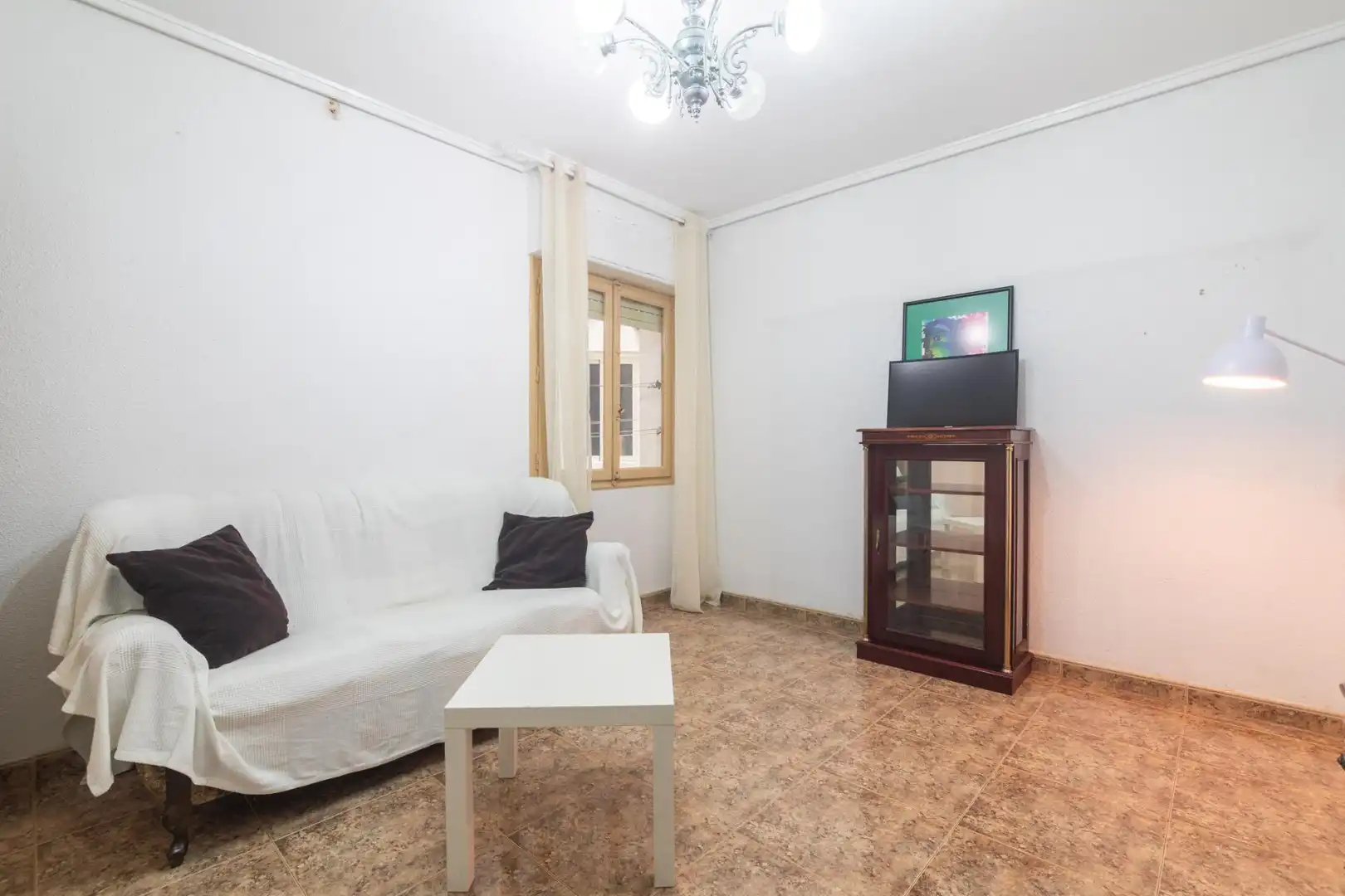 Sala d'estar de Pis en venda en Elche / Elx amb Balcó