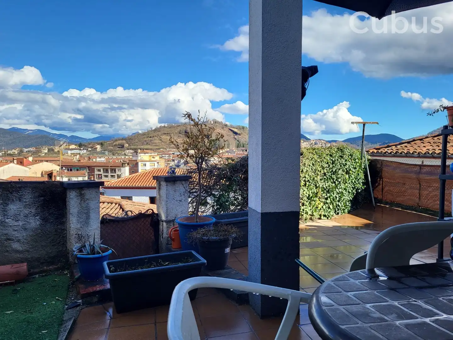 Terrace of Detached homes for sale in Olot  with Heating, Terrace and Storage room