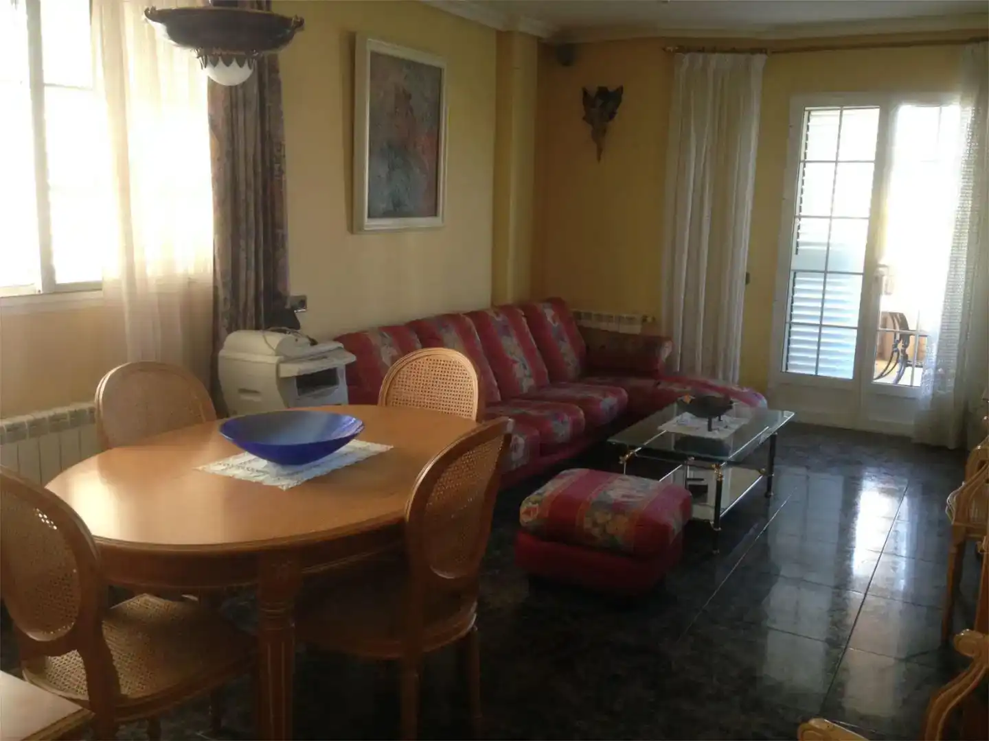 Sala d'estar de Casa o xalet de lloguer en Murcia amb Aire condicionat, Jardí privat i Parquet