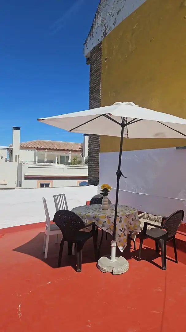 Terraza de Ático de alquiler en Sevilla con Aire acondicionado, Terraza y Amueblado