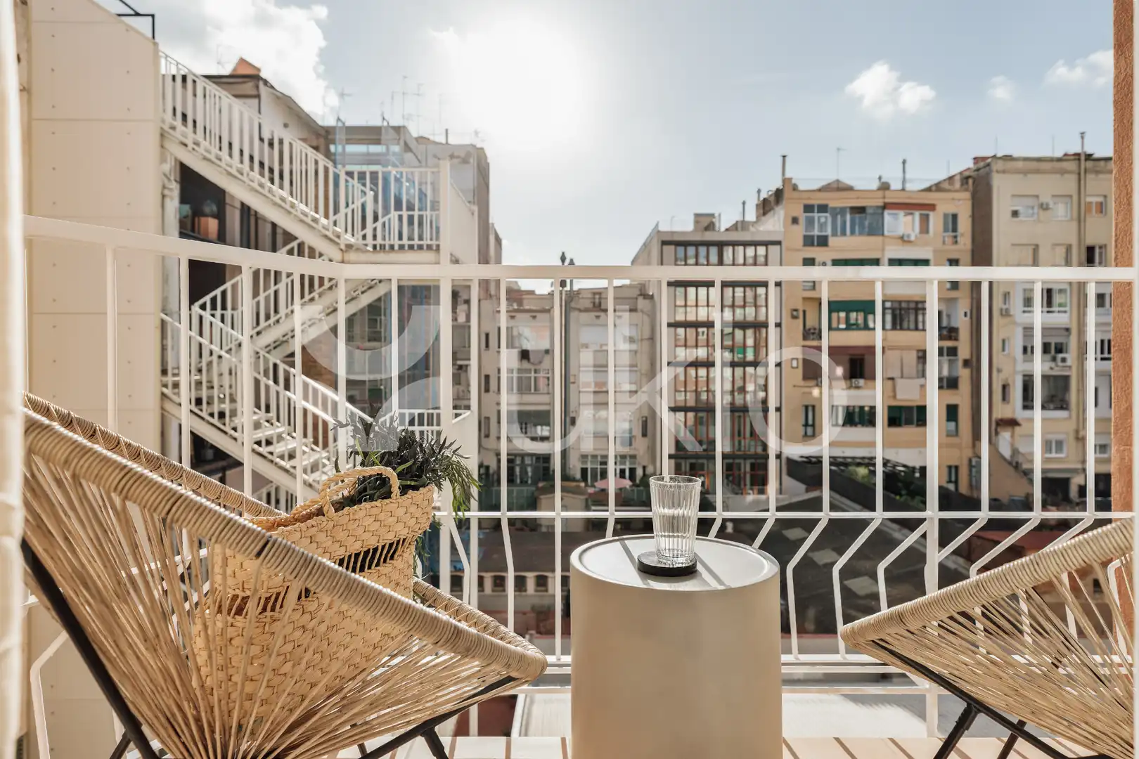 Exterior view of Apartments for rent in Barcelona  with Air Conditioner, Furnished and Oven