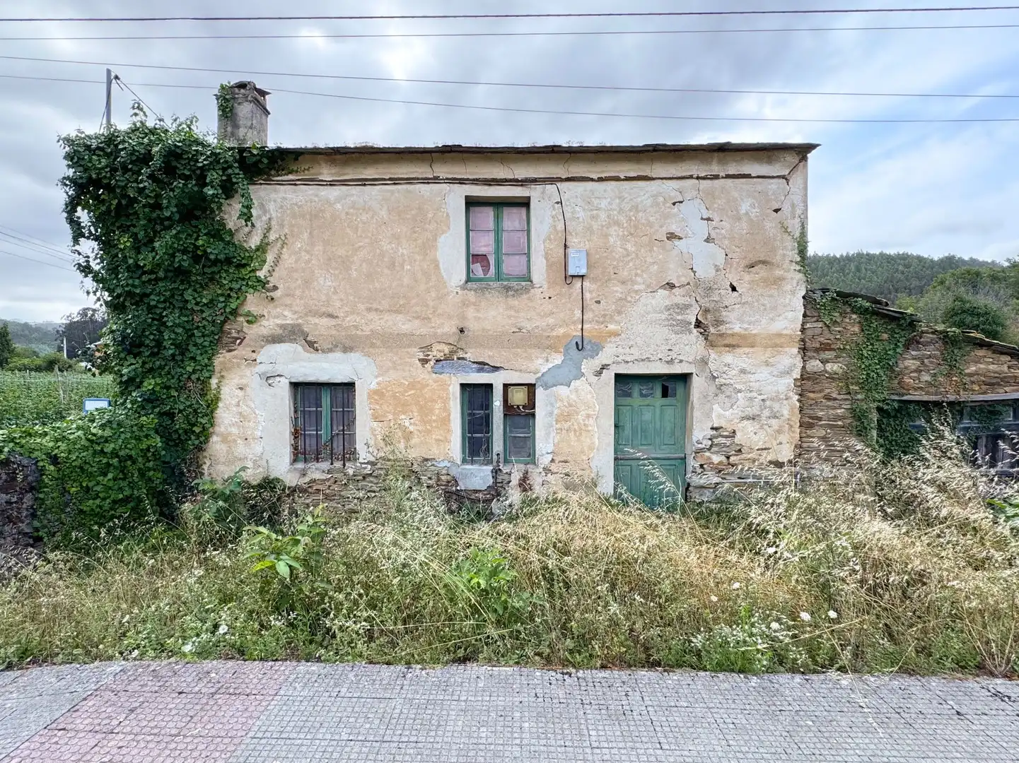 Vista exterior de Casa o xalet en venda en Lourenzá