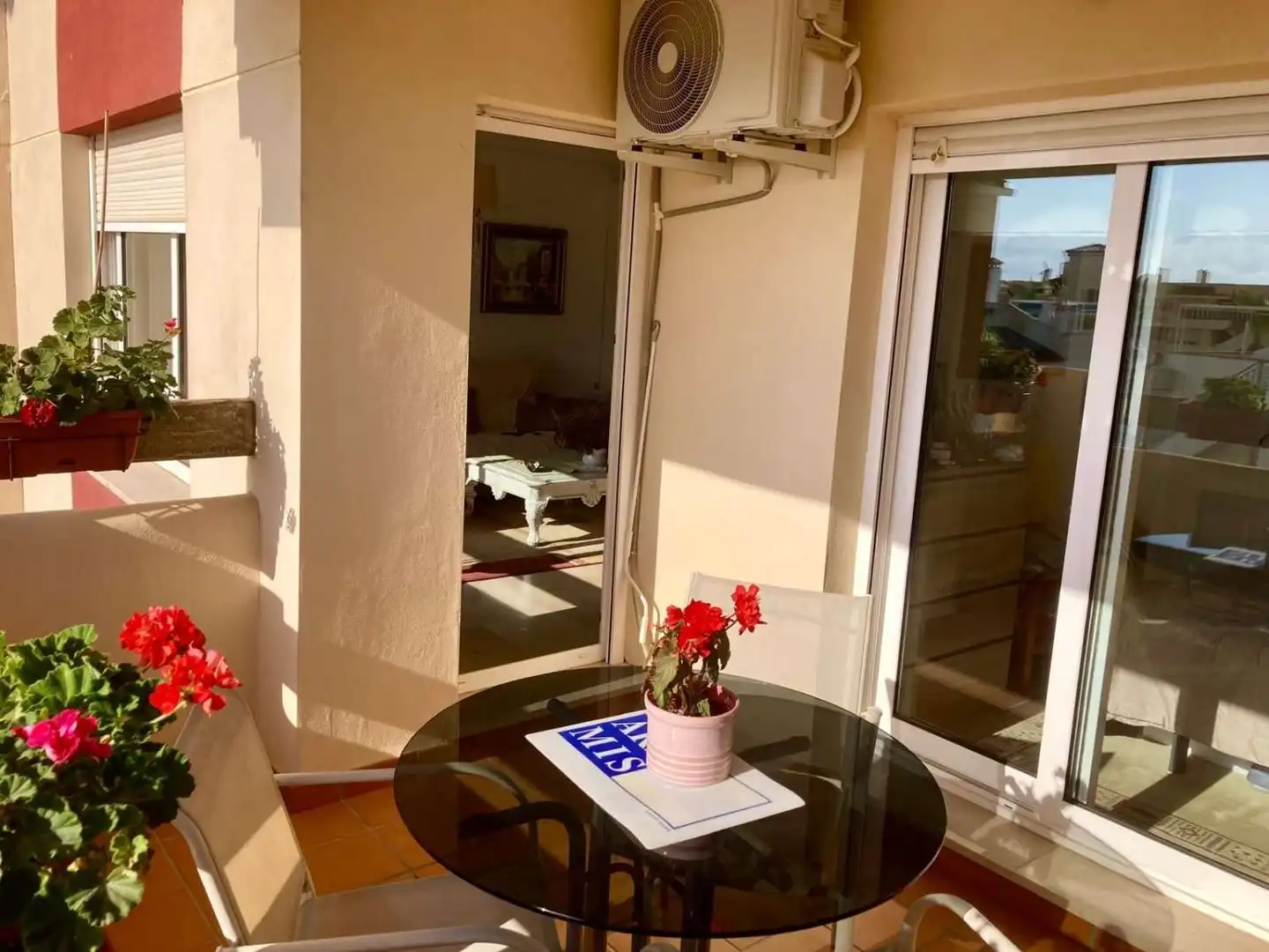 Balcony of Apartments for sale in Orihuela  with Air Conditioner, Terrace and Swimming Pool