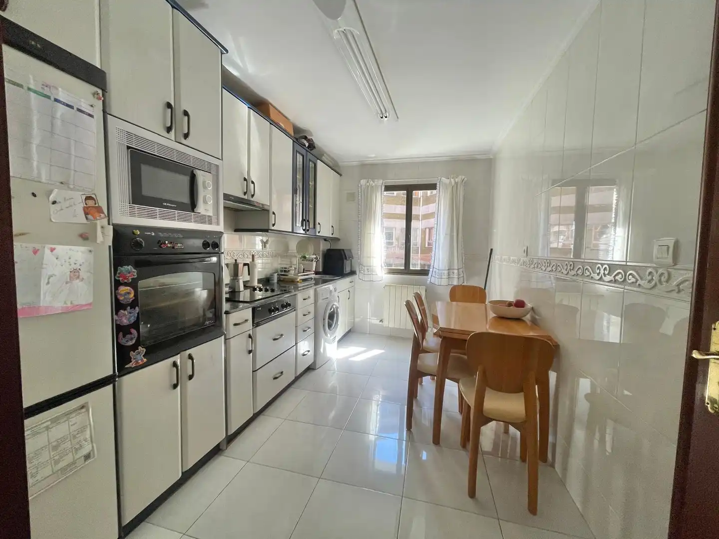 Kitchen of Flat for sale in Bilbao   with Heating, Furnished and Oven