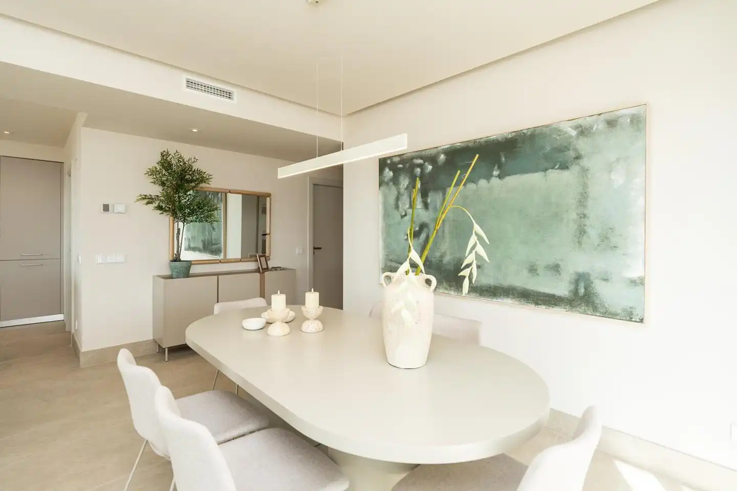 Dining room of Apartments for sale in Benahavís  with Air Conditioner, Heating and Terrace