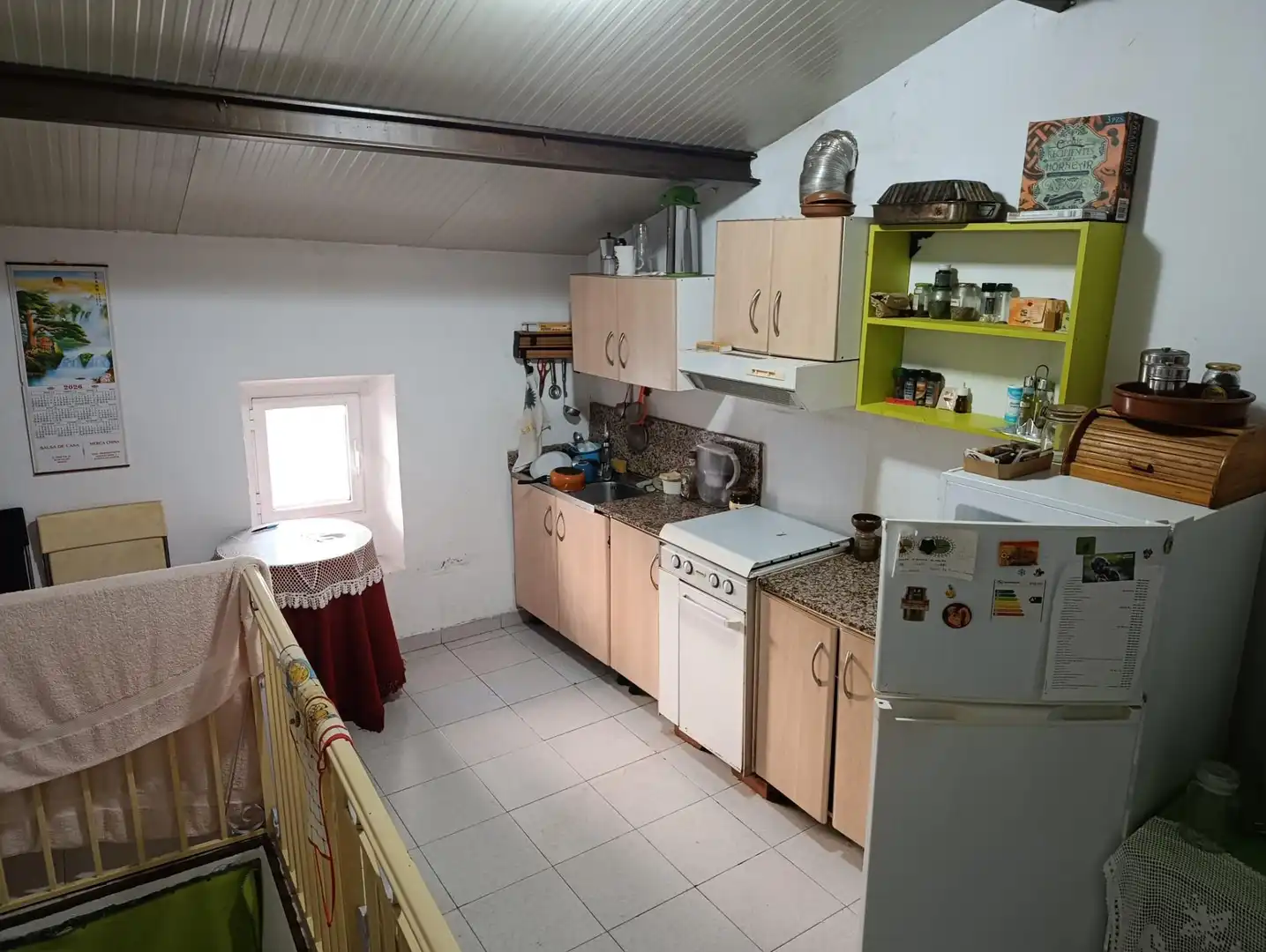 Cocina de Apartamento de alquiler en Bullas, Murcia