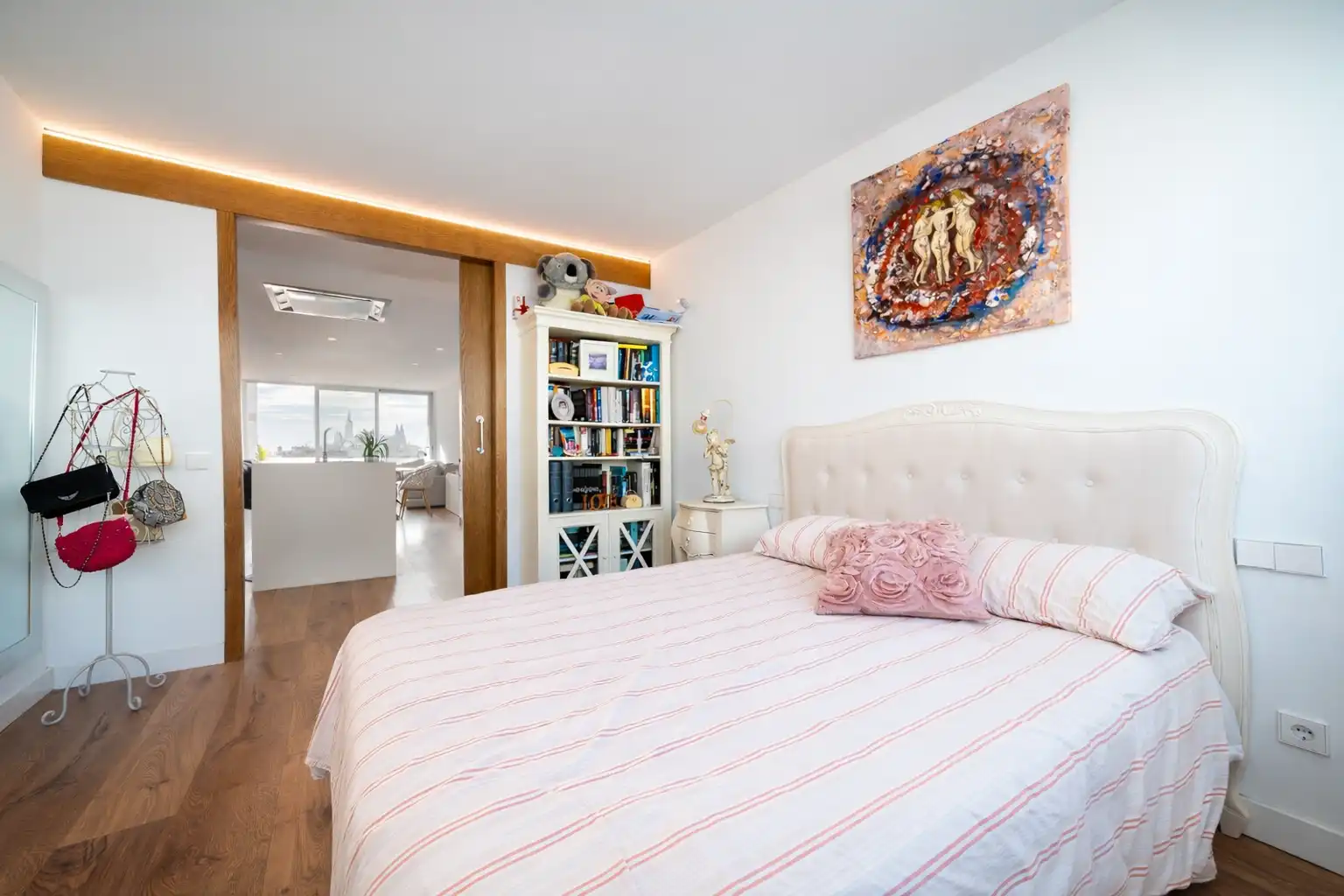 Bedroom of Apartments for sale in  Palma de Mallorca  with Air Conditioner and Balcony