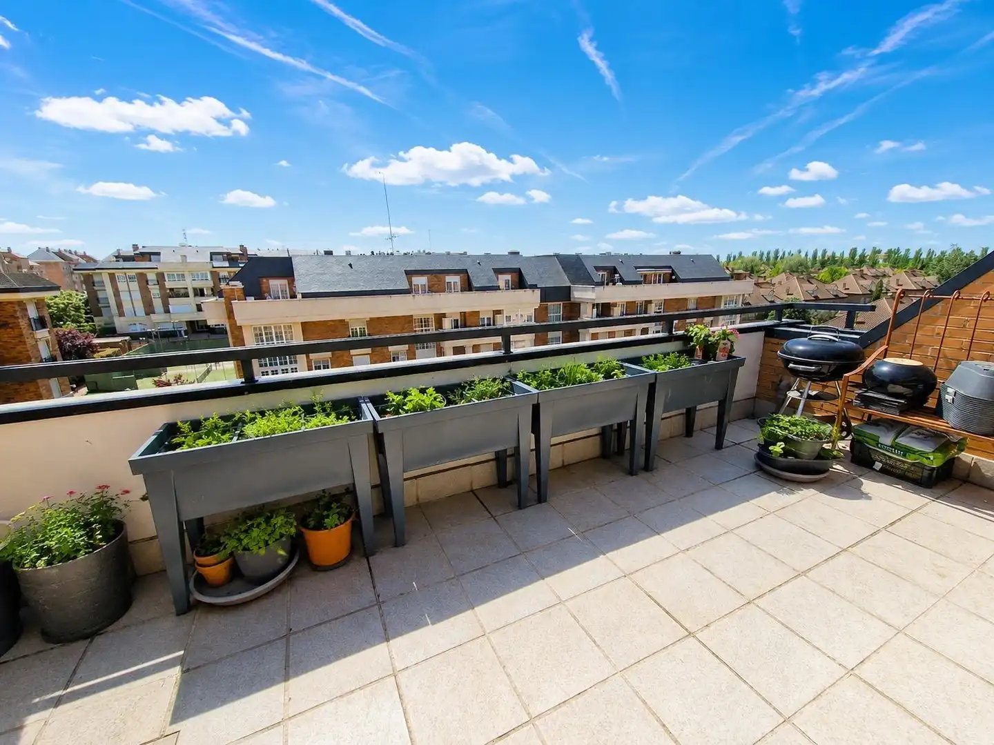 Terrace of Attic for sale in Majadahonda  with Air Conditioner, Heating and Private garden