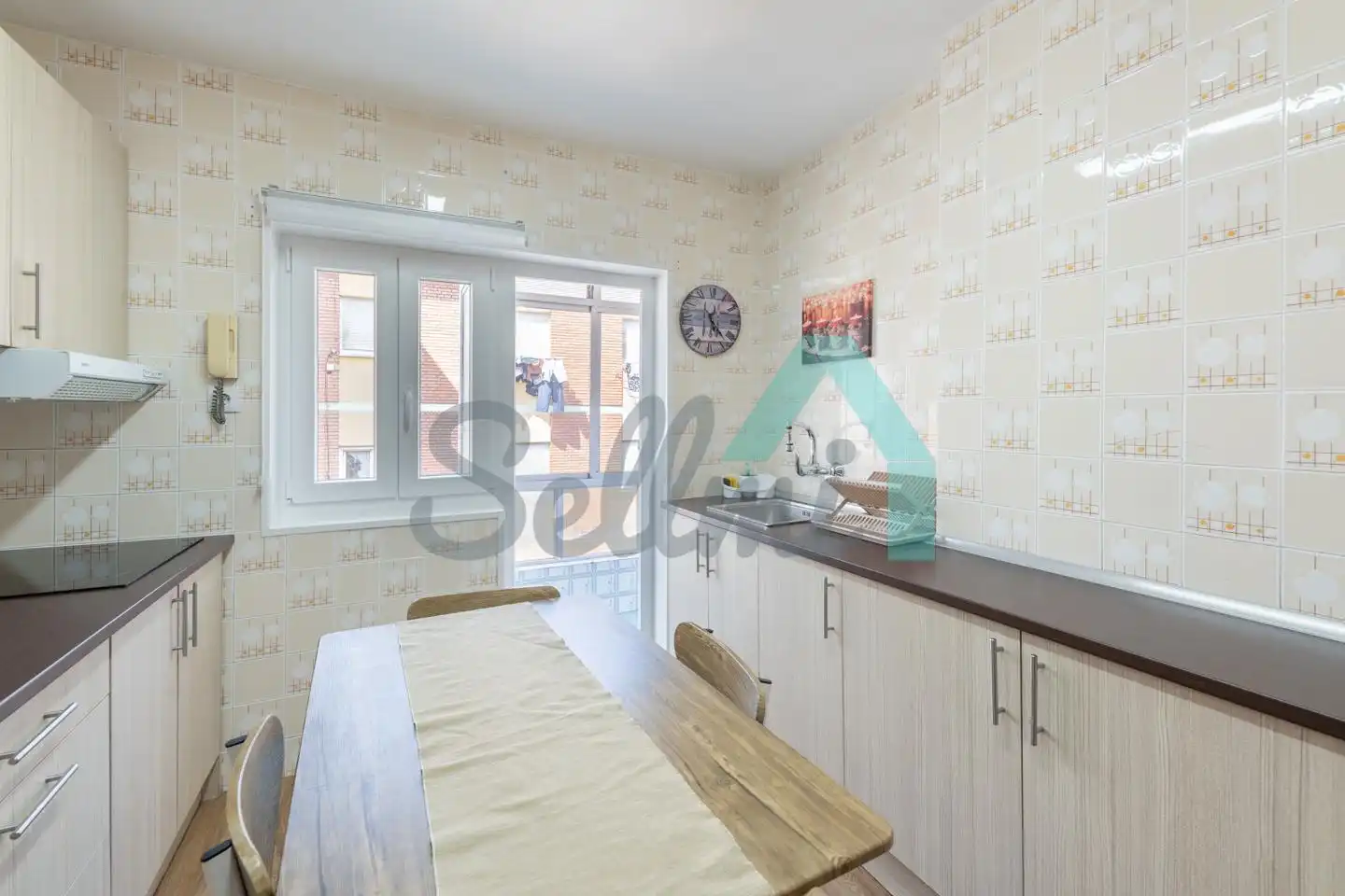 Küche von Wohnung zur Miete in Oviedo  mit Heizung, Terrasse und Möbliert