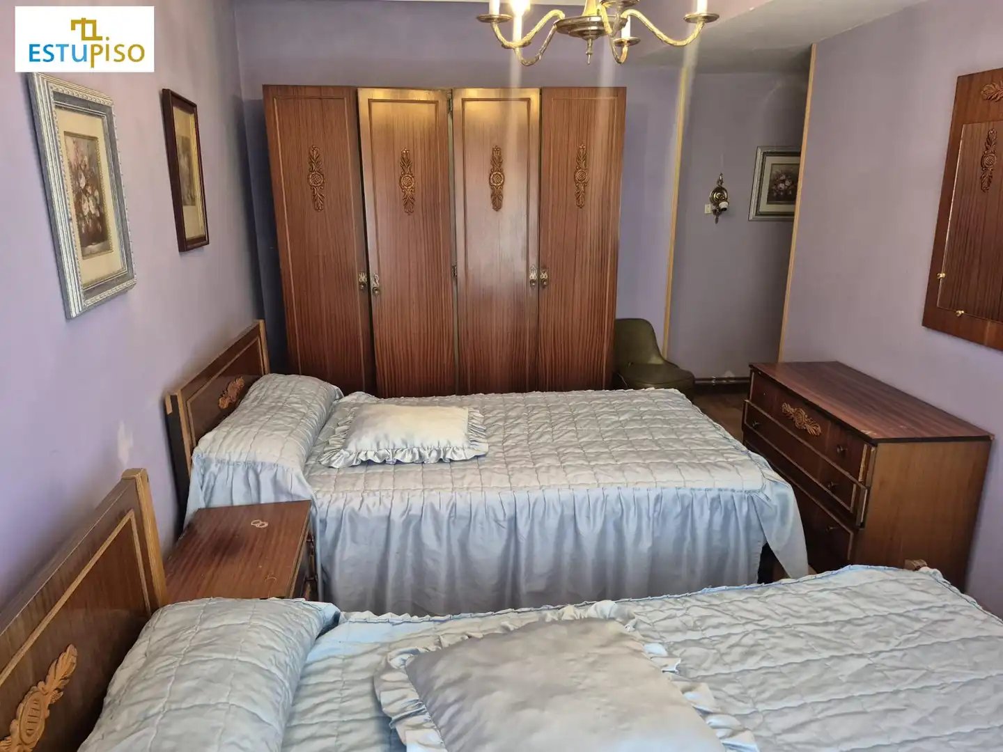 Bedroom of Apartments for sale in León Capital   with Heating and Furnished