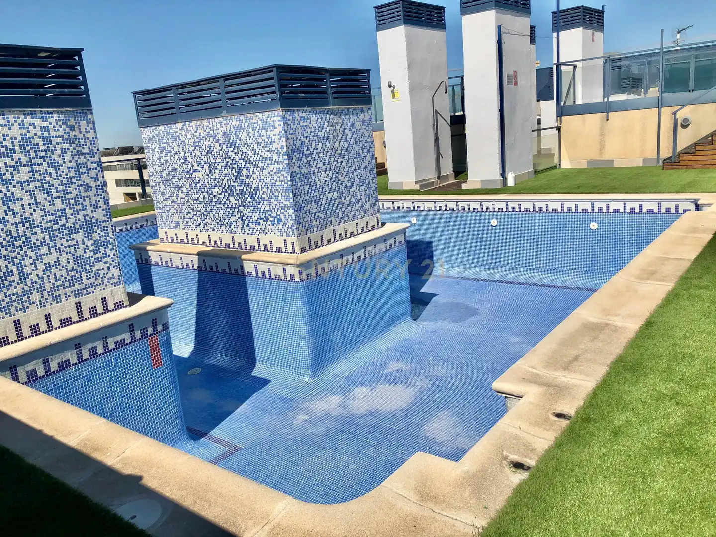 Piscina de Apartamento de alquiler en  Madrid Capital con Aire acondicionado, Amueblado y Lavadora