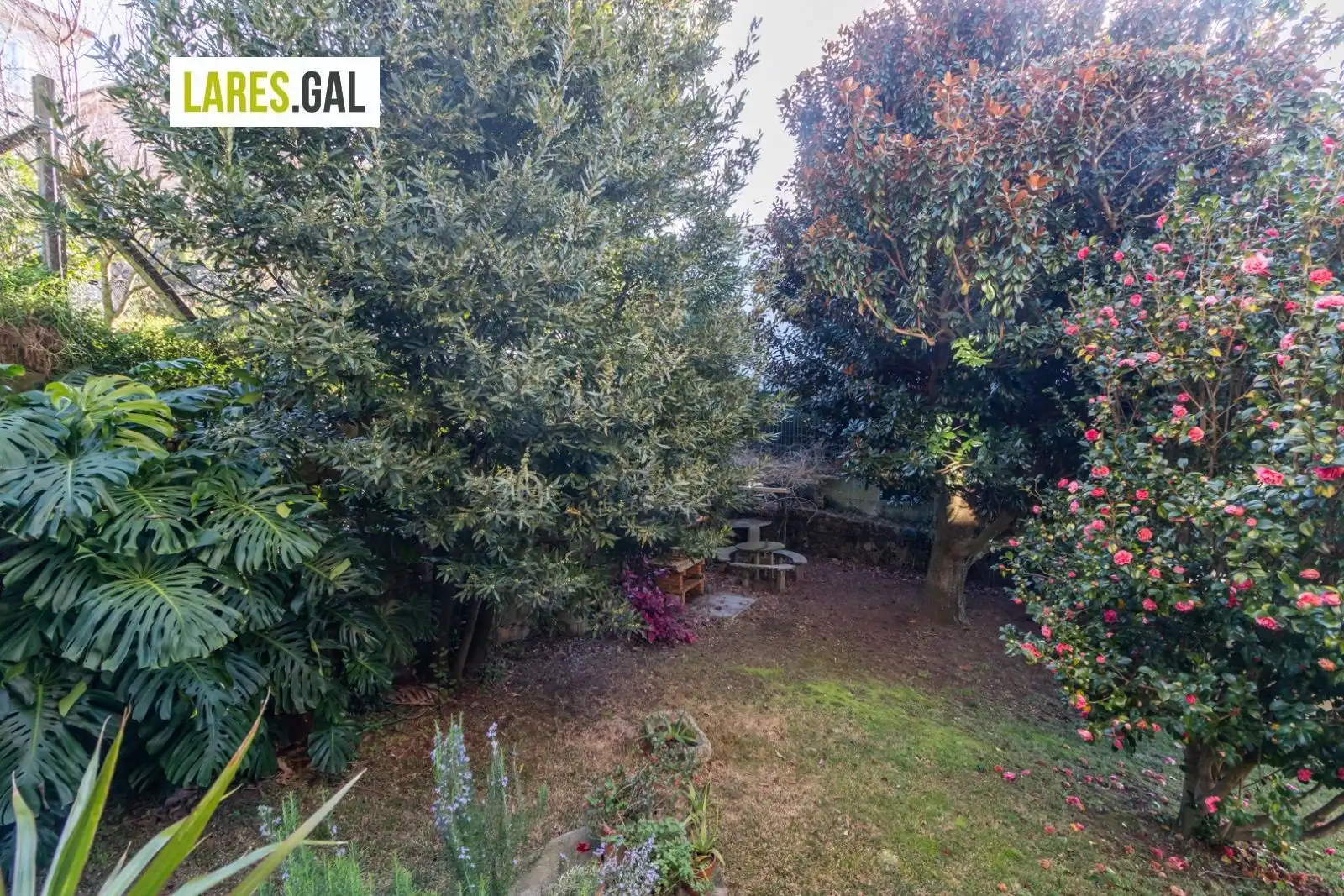Jardí de Casa o xalet de lloguer en Moaña amb Calefacció, Terrassa i Moblat