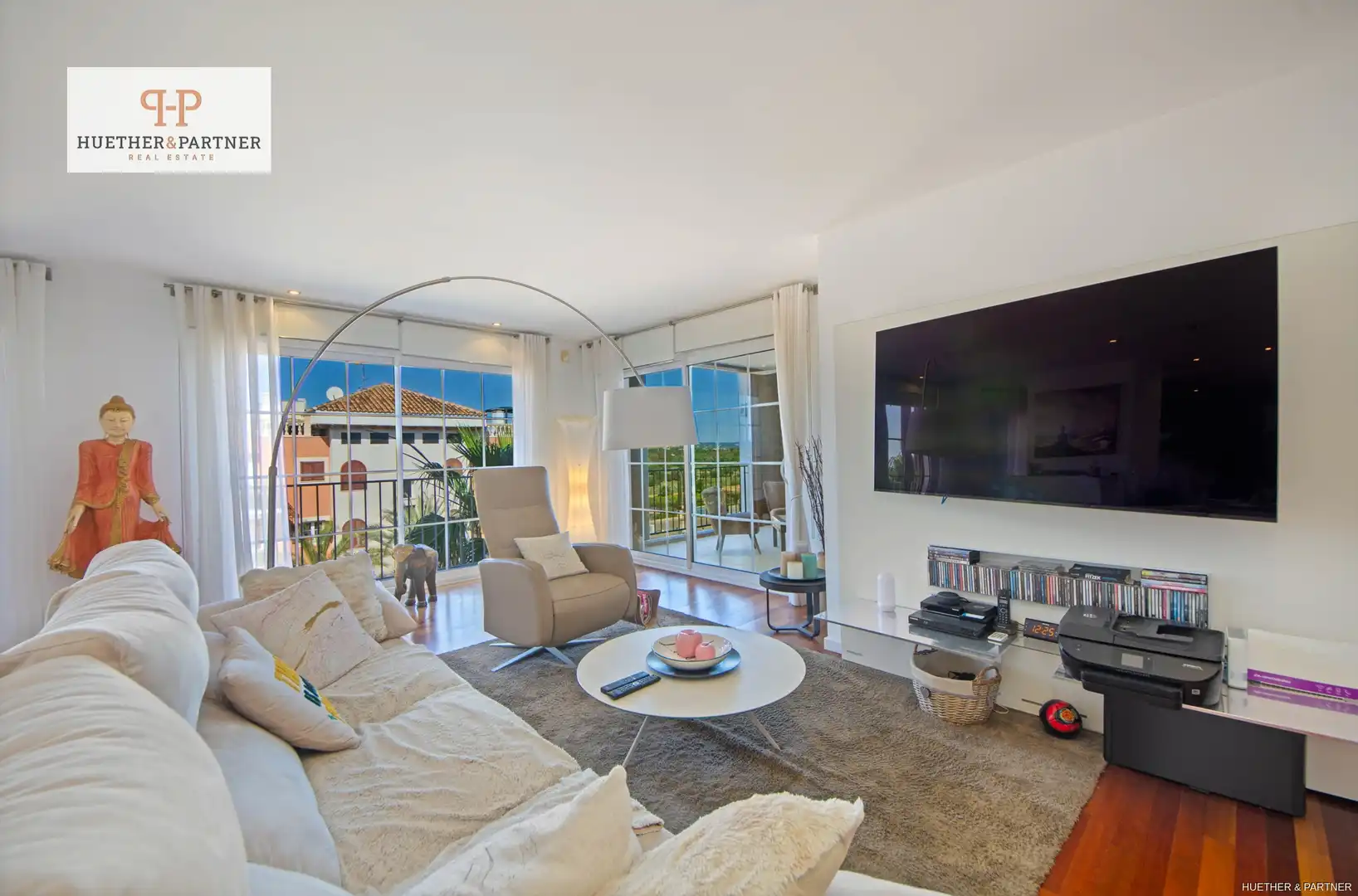 Living room of Flat for sale in Manacor  with Air Conditioner, Heating and Furnished