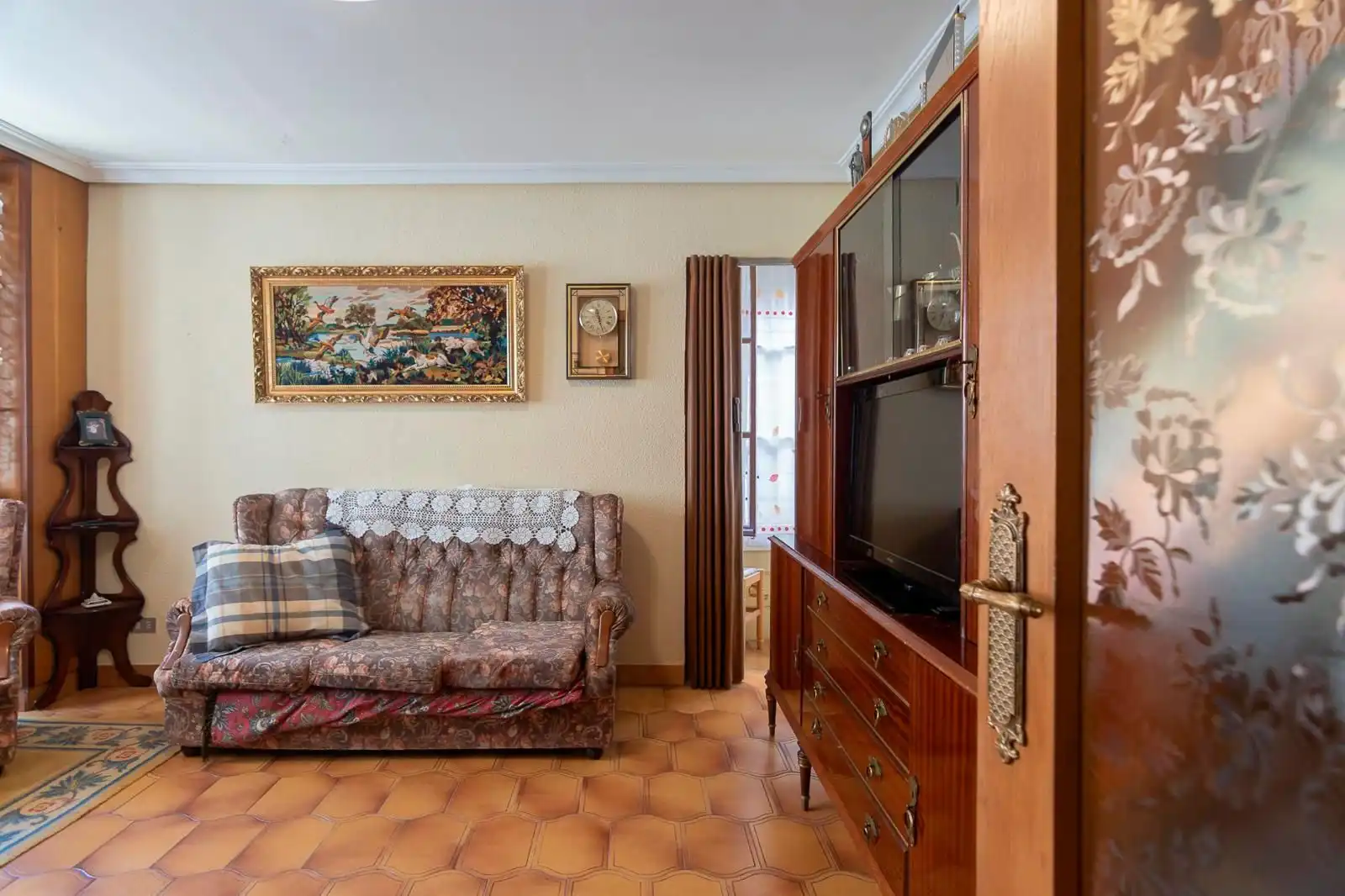 Living room of Houses for sale in Lerín  with Furnished and Balcony