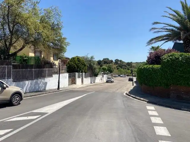Vista exterior de Casa o chalet en venta en Villamantilla con Jardín privado y Piscina