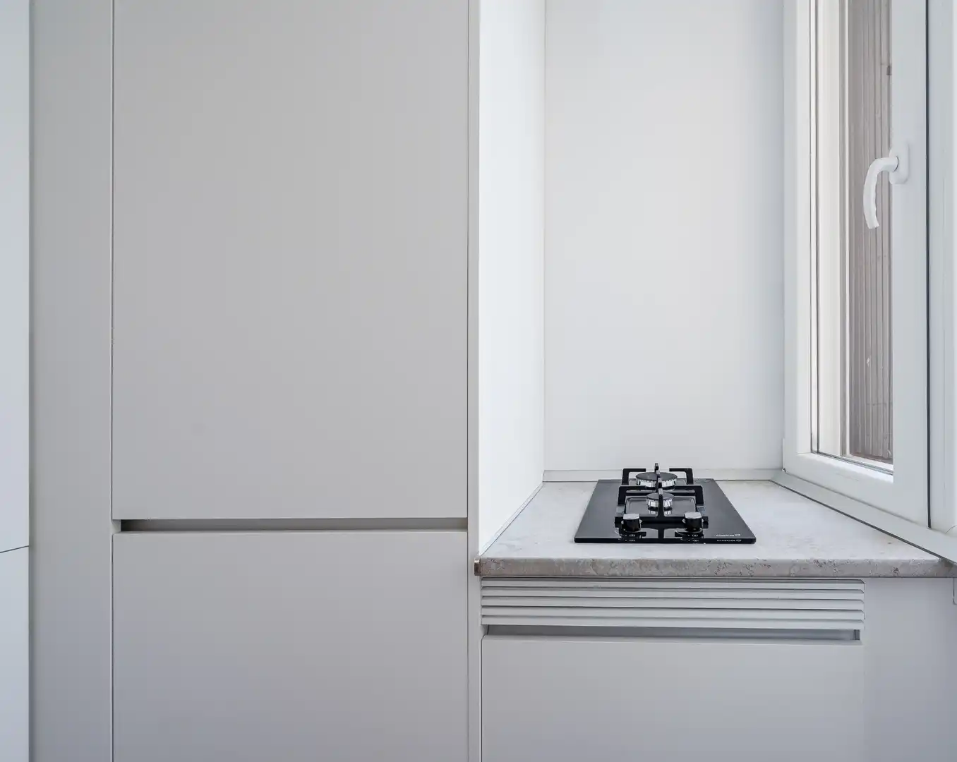Küche von Wohnung zum Verkauf in Madrid mit Klimaanlage und Heizung
