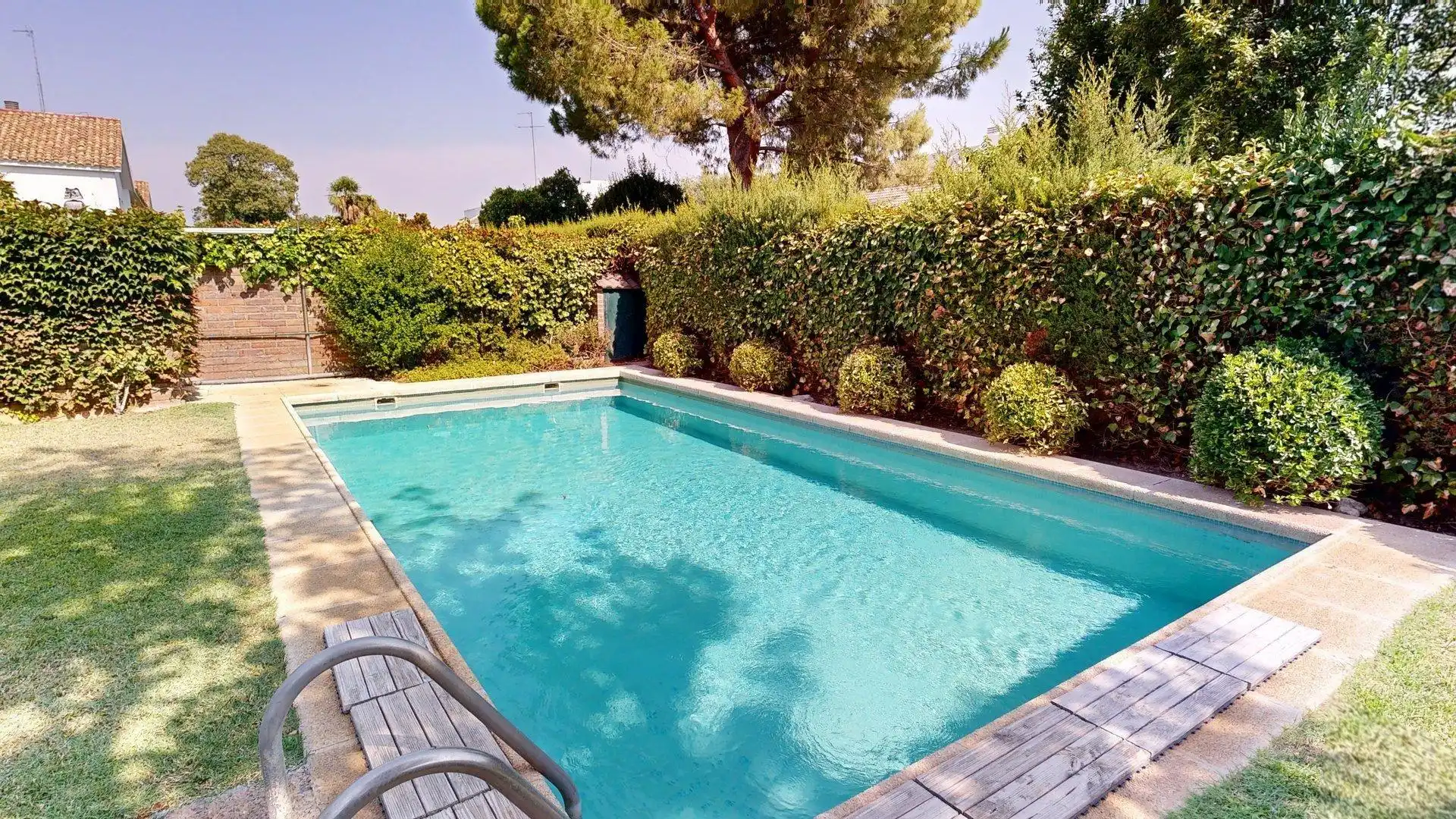 Piscina de Casa o chalet en venta en Zaragoza con Aire acondicionado, Calefacción y Jardín privado