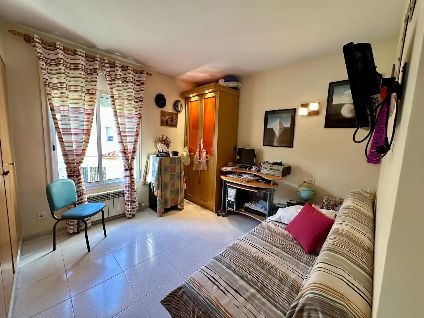 Dormitori de Casa adosada en venda en Lloret de Mar amb Aire condicionat, Calefacció i Jardí privat