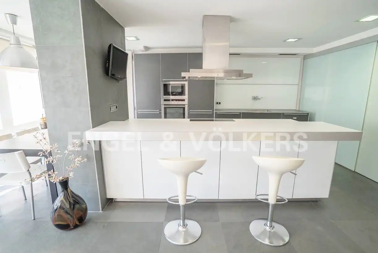 Kitchen of Flat for rent in Alicante / Alacant  with Air Conditioner