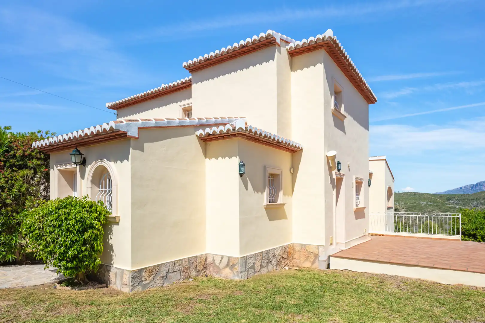 Exterior view of Houses for sale in Jávea / Xàbia  with Air Conditioner, Private garden and Terrace