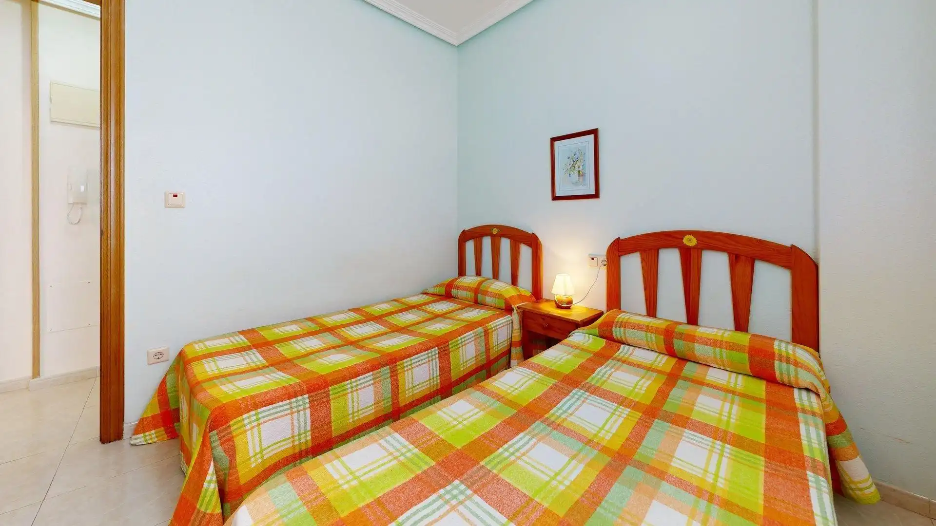 Schlafzimmer von Wohnungen zum Verkauf in Elche / Elx mit Klimaanlage, Terrasse und Möbliert