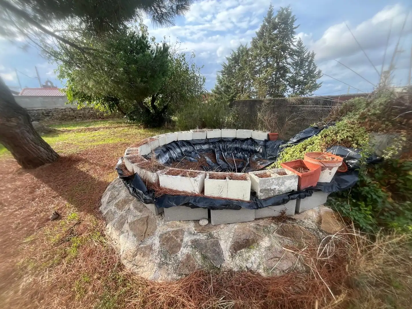 Jardín de Finca rústica en venta en Martín de Yeltes, Salamanca