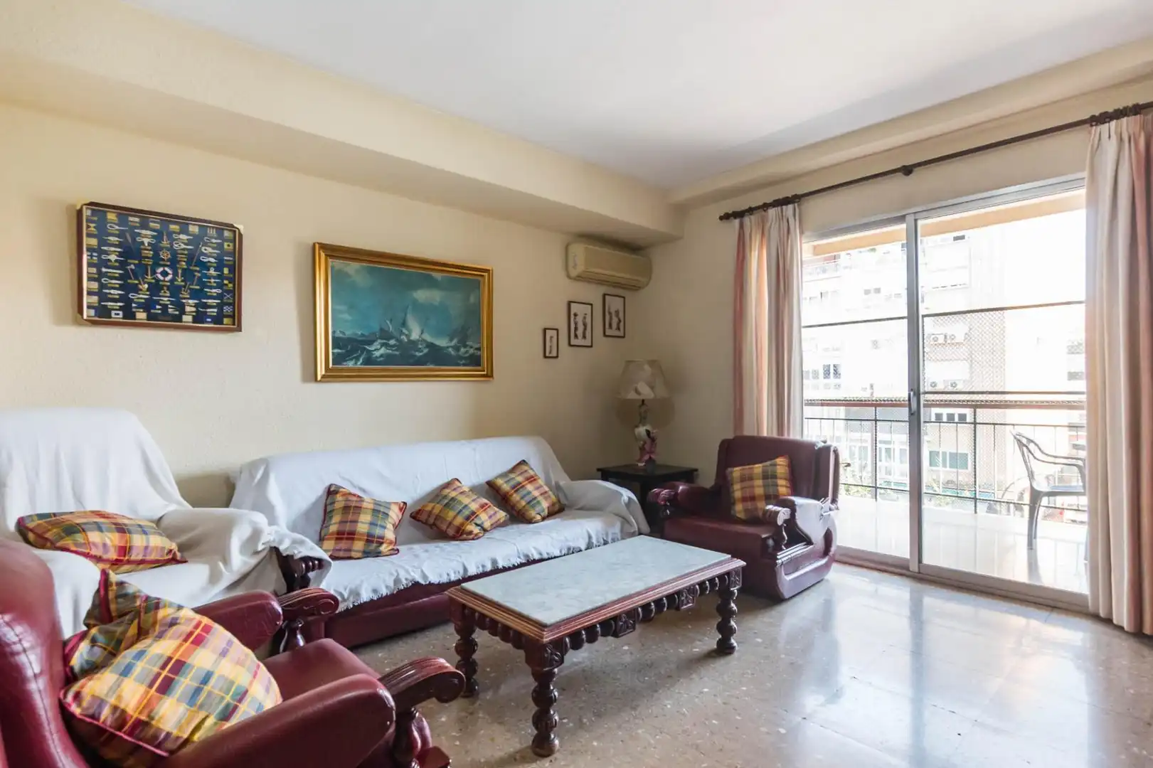 Wohnzimmer von Wohnung zur Miete in Murcia mit Klimaanlage, Terrasse und Abstellraum