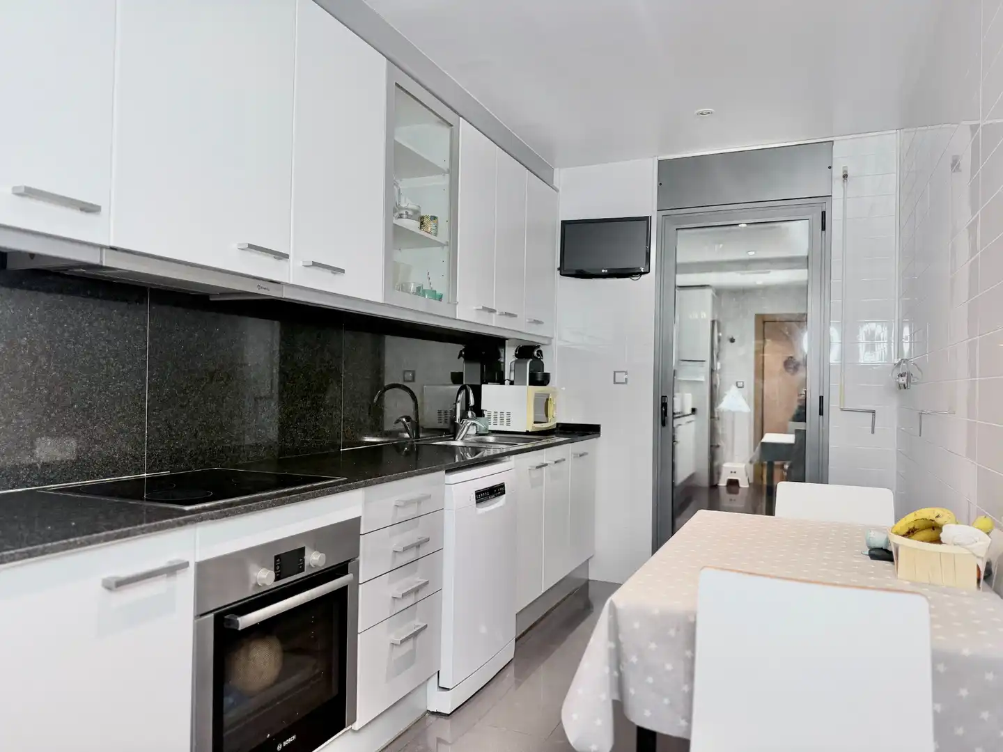 Kitchen of Ground floor for sale in Badalona  with Air Conditioner, Heating and Private garden