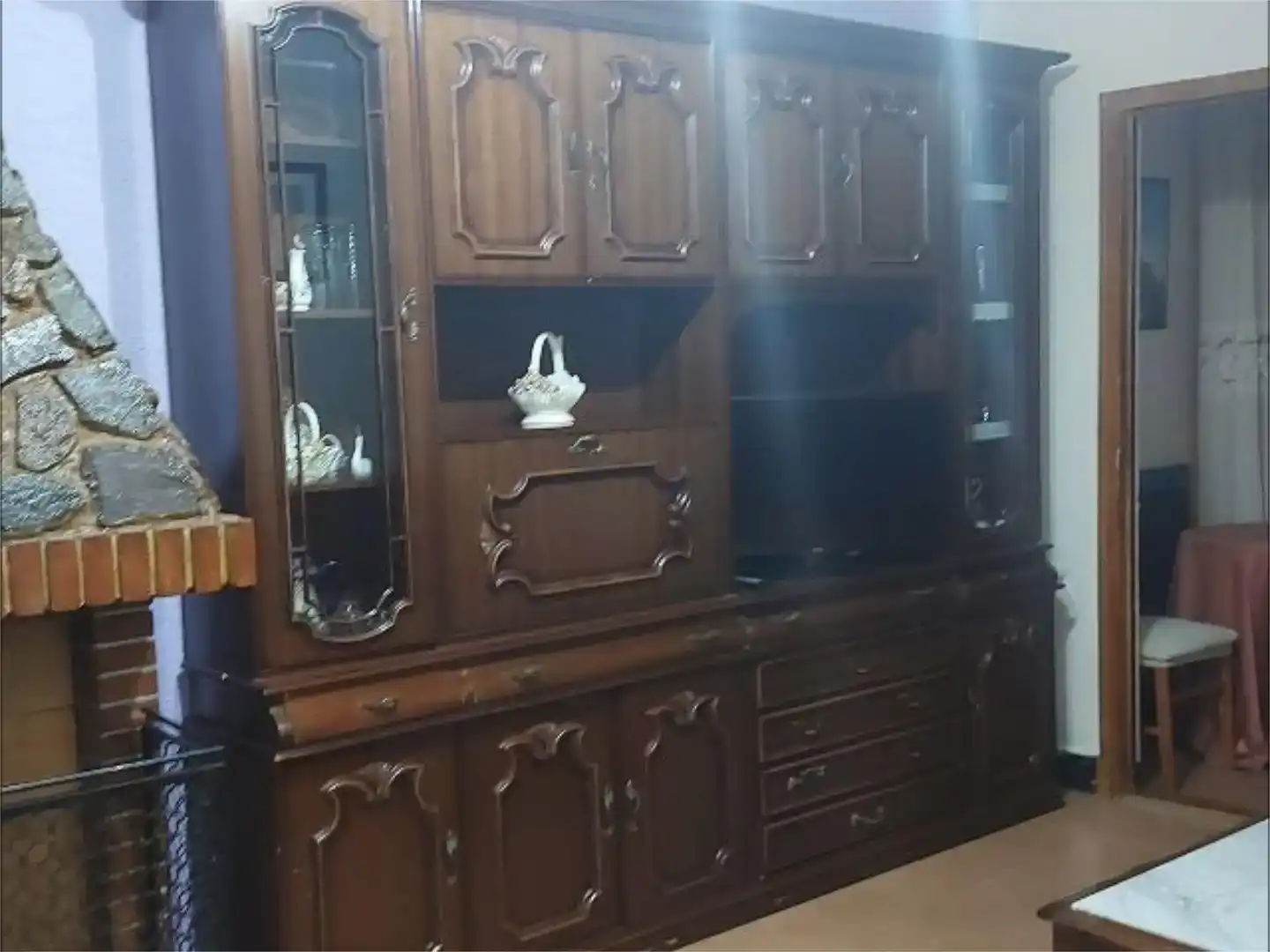 Dining room of Flat for sale in Tamarite de Litera  with Storage room, Furnished and Balcony