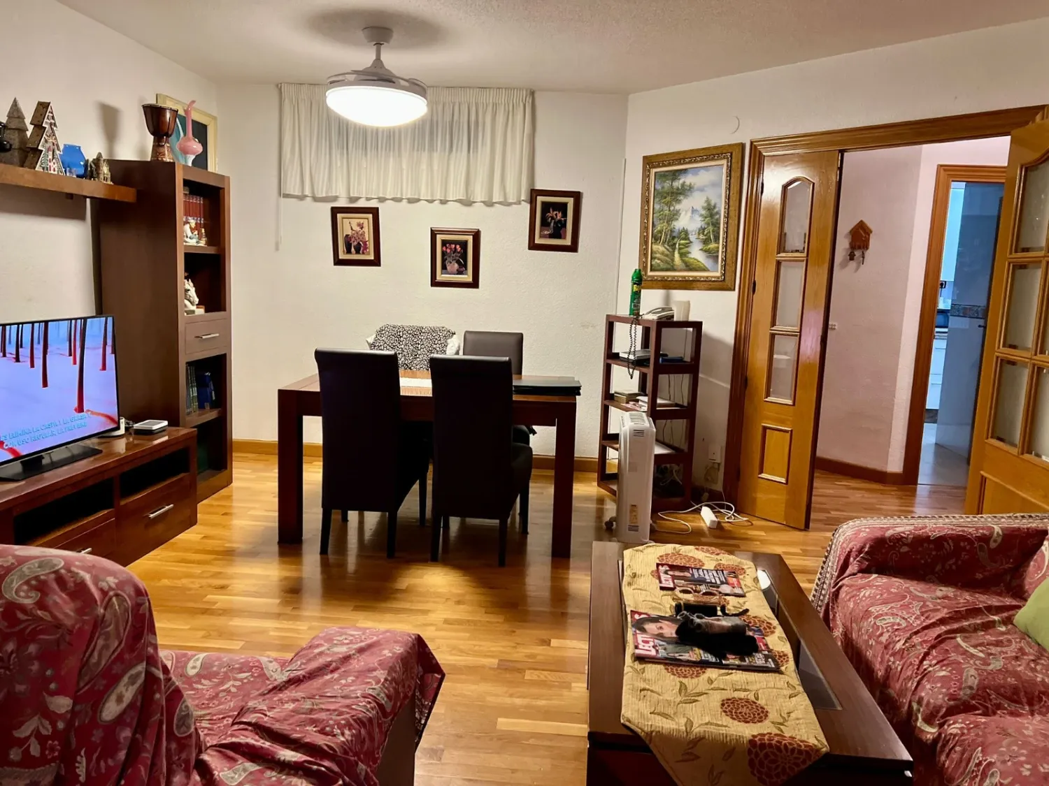 Living room of Flat for sale in  Murcia Capital  with Air Conditioner, Heating and Storage room