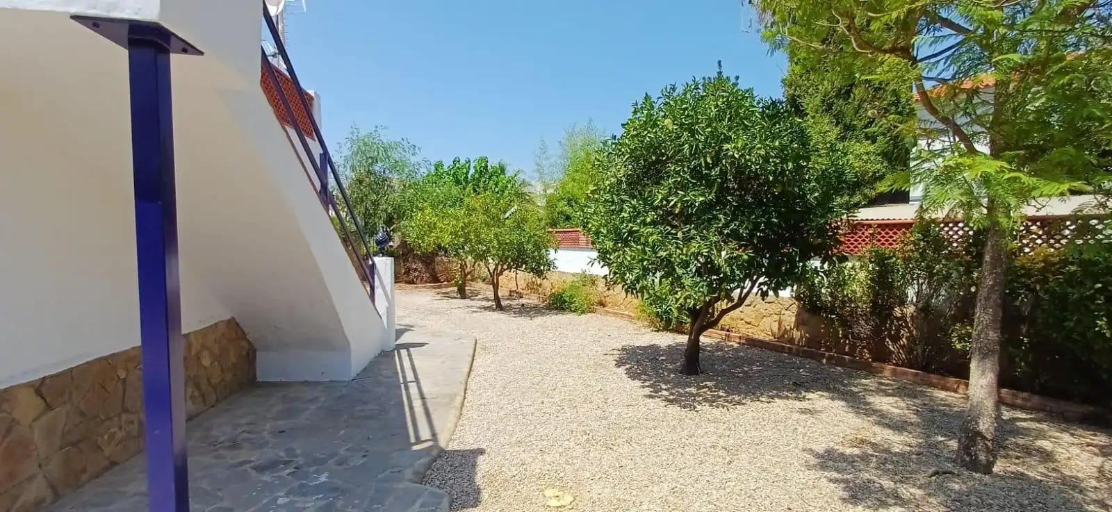 Garden of Houses for rent in Dénia  with Air Conditioner, Heating and Private garden