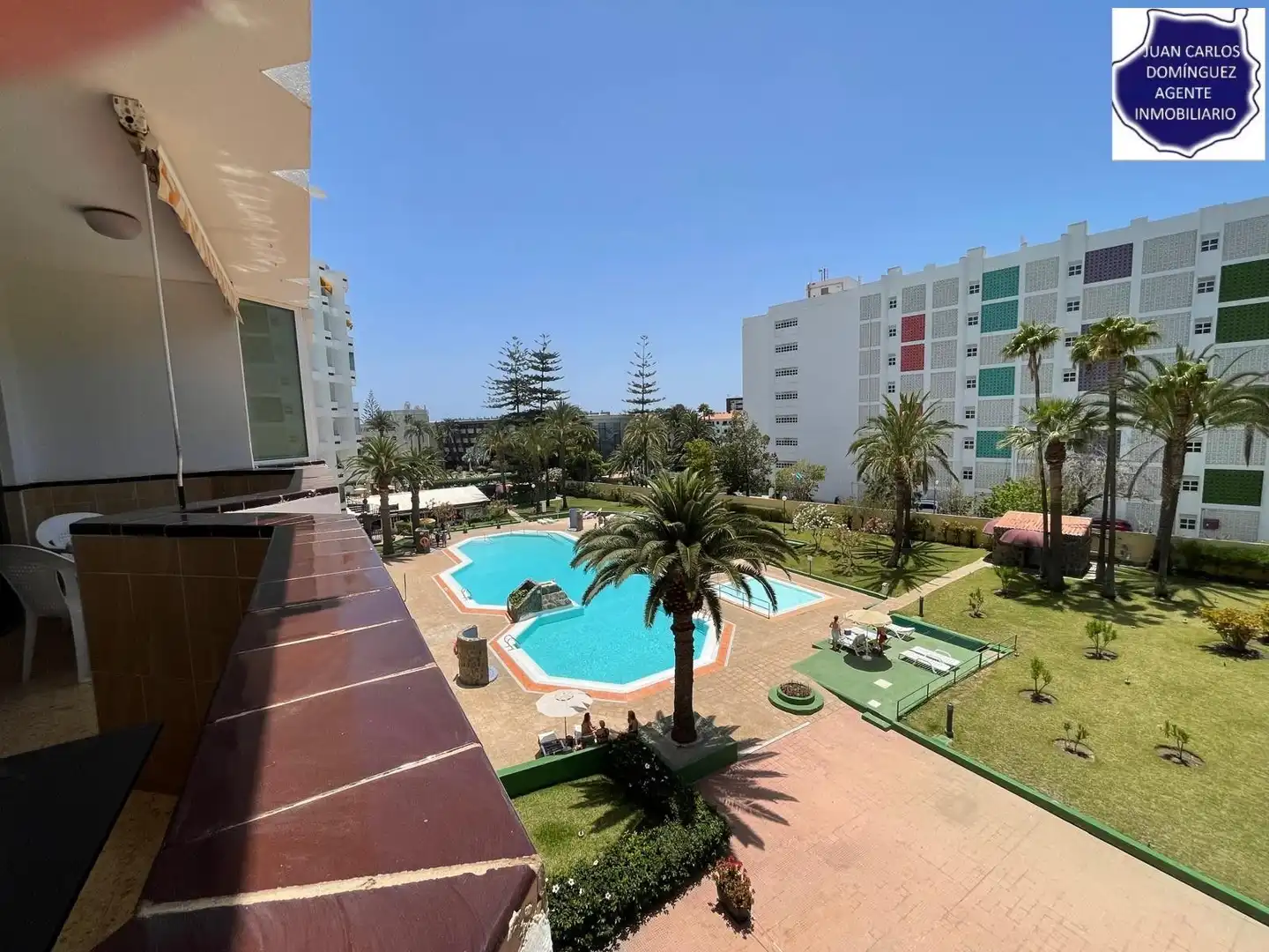 Piscina de Apartamento de alquiler en San Bartolomé de Tirajana con Terraza, Amueblado y Piscina comunitaria