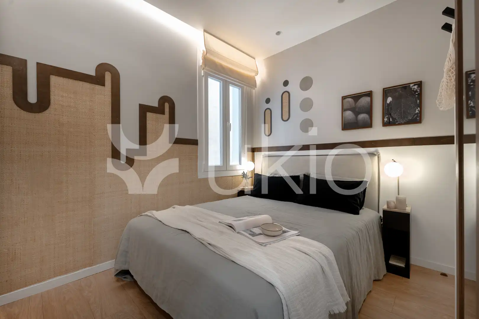 Habitación de Apartamento de alquiler en Madrid con Aire acondicionado, Calefacción y Amueblado