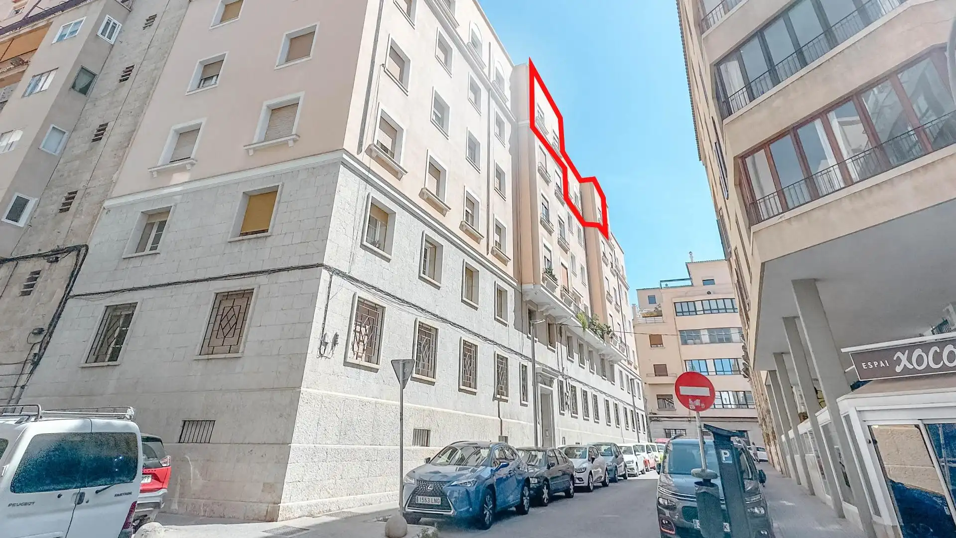 Vista exterior de Pis en venda en  Palma de Mallorca amb Aire condicionat, Calefacció i Parquet