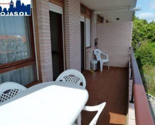 Terrassa de Apartament de lloguer en Noja amb Calefacció, Terrassa i Moblat