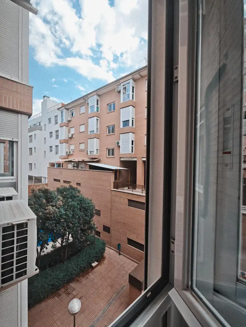 Terraza de Piso de alquiler en Madrid con Aire acondicionado, Calefacción y Amueblado