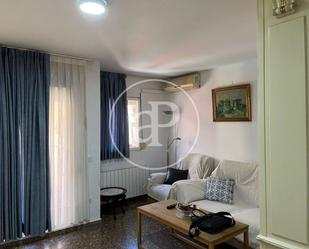 Sala d'estar de Pis de lloguer en  Valencia Capital amb Aire condicionat, Calefacció i Moblat
