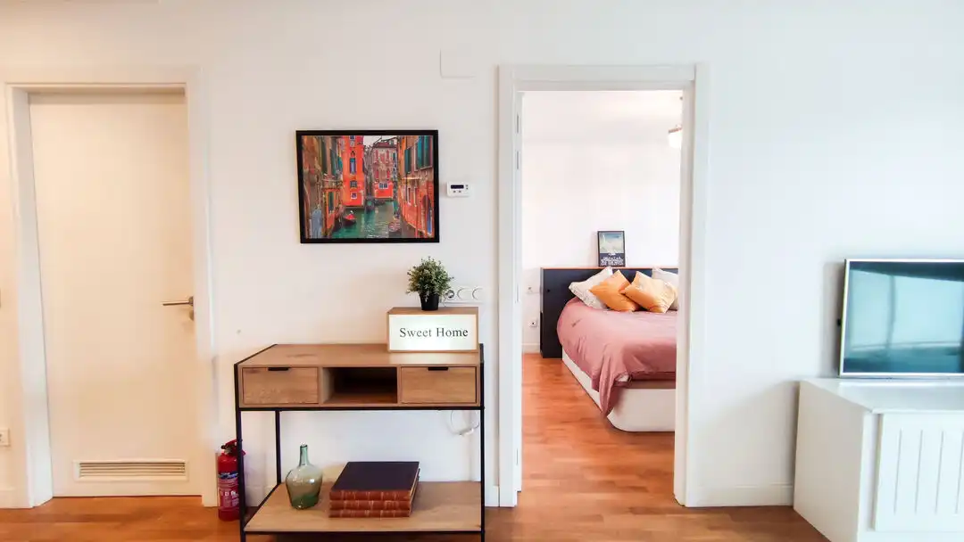 Schlafzimmer von Wohnung zum Verkauf in Donostia - San Sebastián  mit Heizung und Möbliert