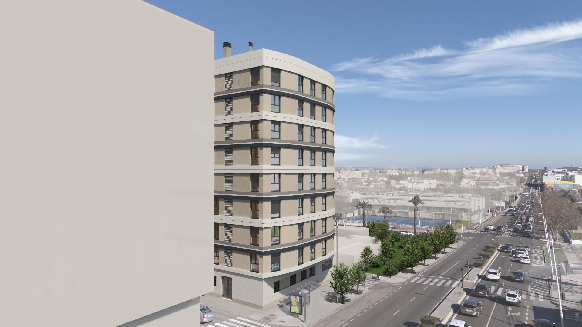 Vista exterior de Estudi en venda en Badajoz Capital amb Calefacció