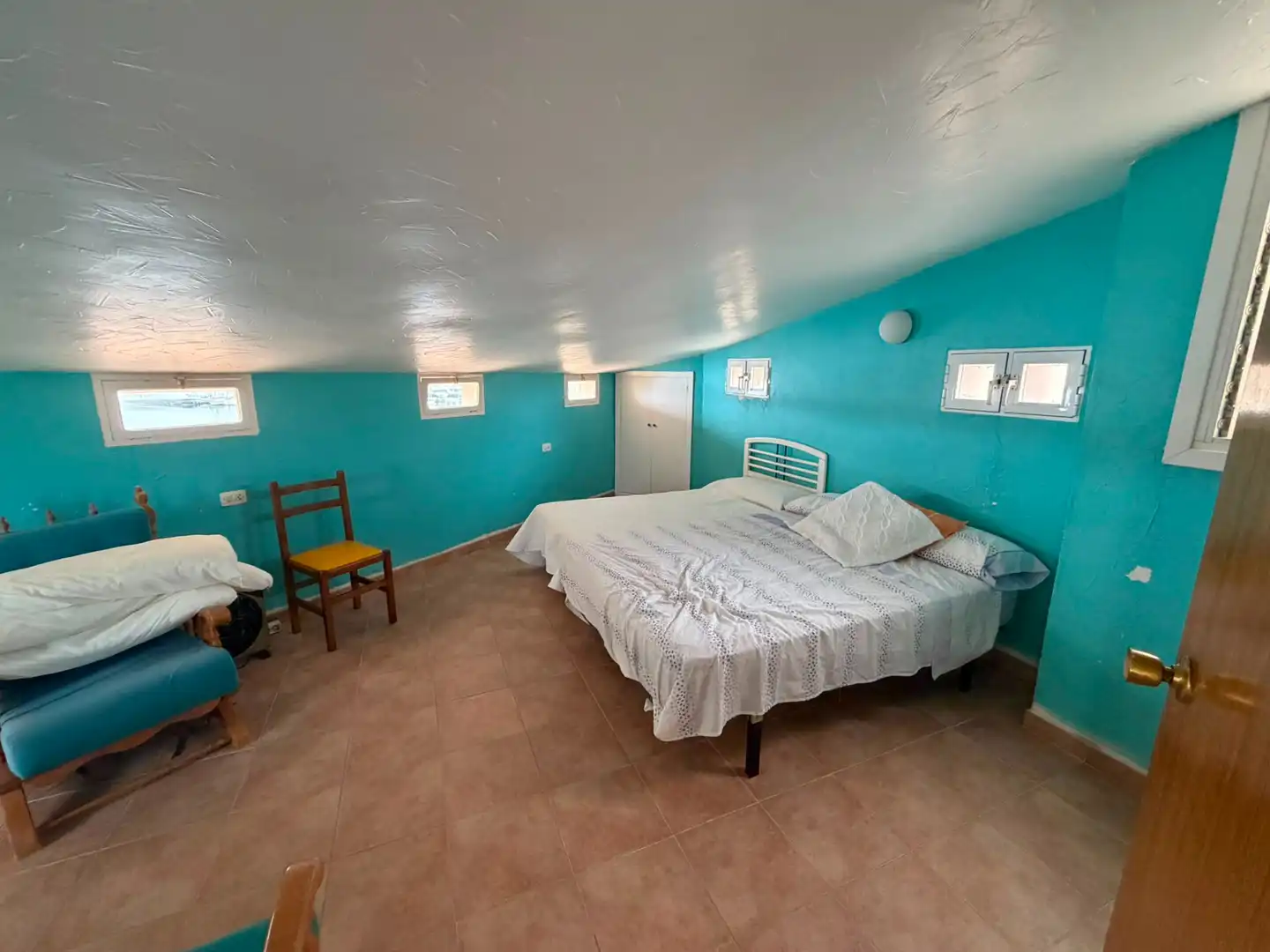 Schlafzimmer von Einfamilien-Reihenhaus zur Miete in La Manga del Mar Menor mit Privatgarten, Terrasse und Möbliert