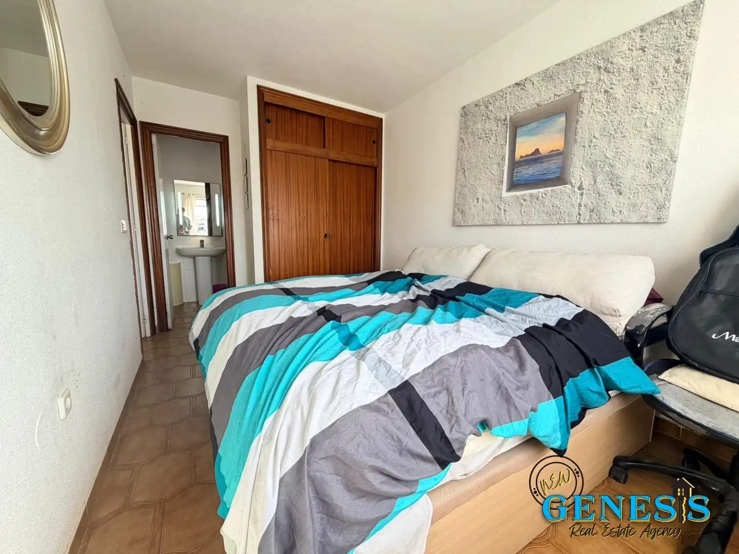 Bedroom of Flat for sale in Orihuela  with Air Conditioner, Furnished and Washing machine