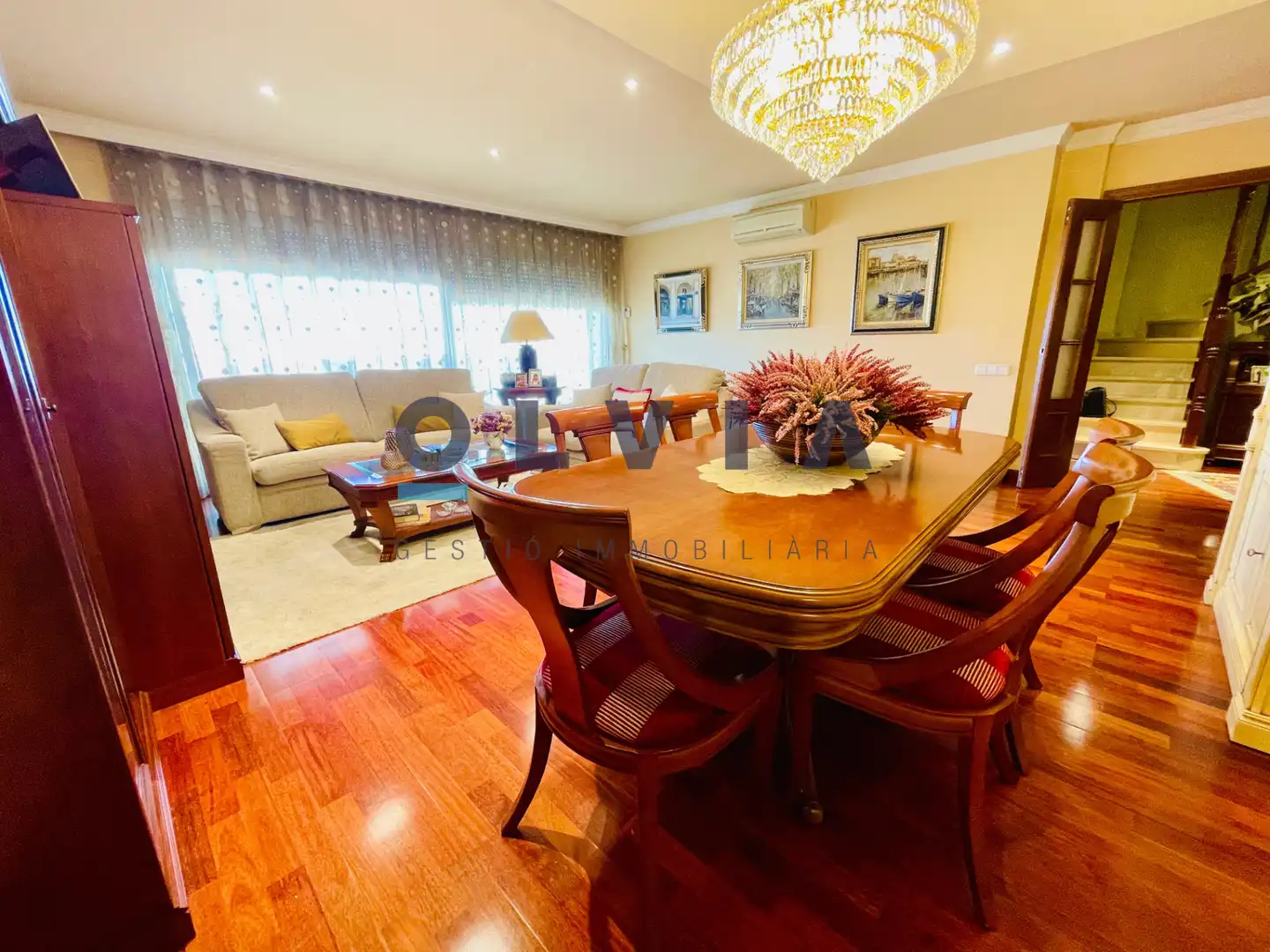 Dining room of Duplexes for sale in Terrassa  with Air Conditioner, Heating and Parquet flooring