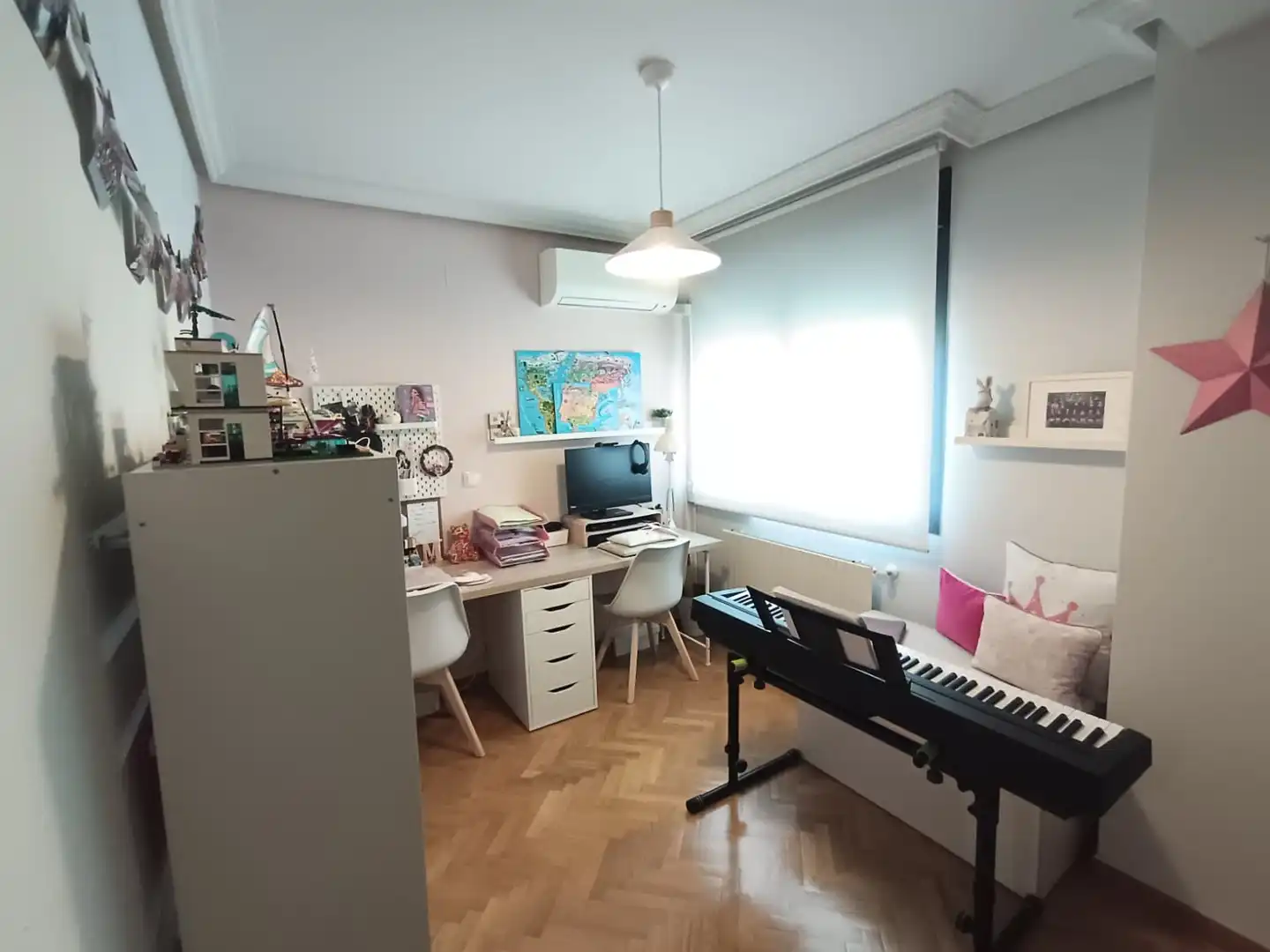 Living room of Attic for sale in Madrid  with Air Conditioner, Heating and Terrace