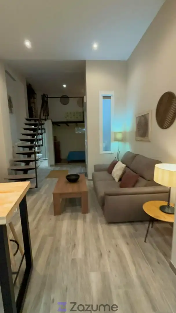 Wohnzimmer von Loft zur Miete in Sevilla mit Klimaanlage, Heizung und Möbliert