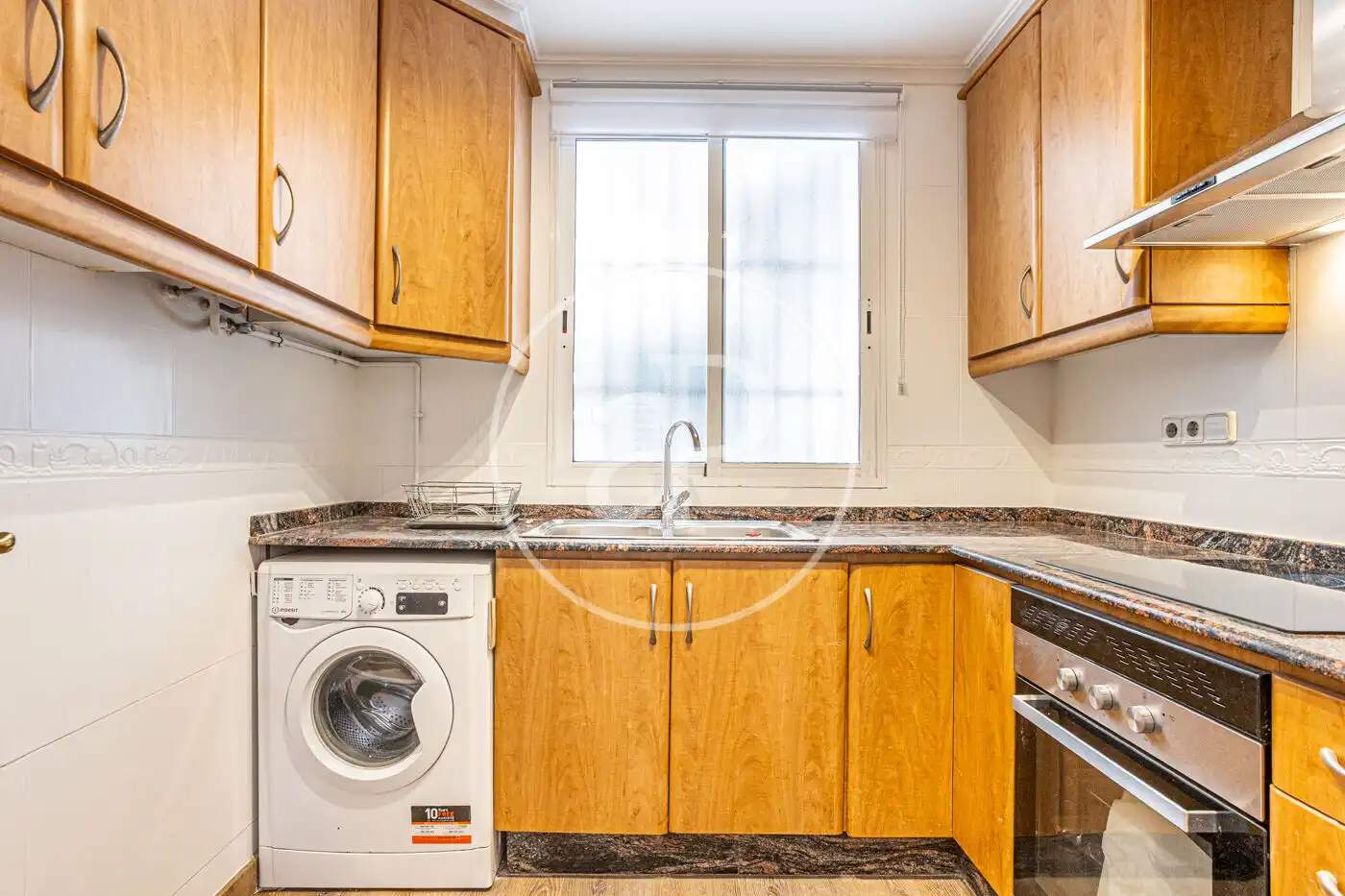 Kitchen of Flat for rent in Valencia  with Air Conditioner, Heating and Furnished