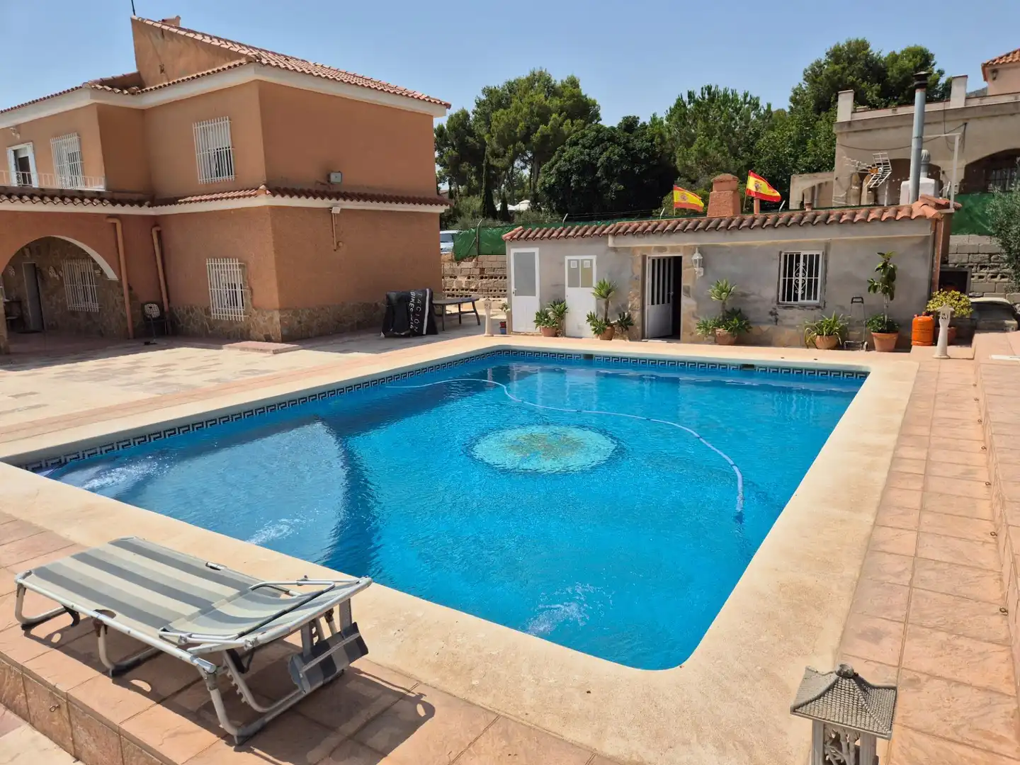 Piscina de Casa o chalet en venta en Aspe con Aire acondicionado, Calefacción y Jardín privado