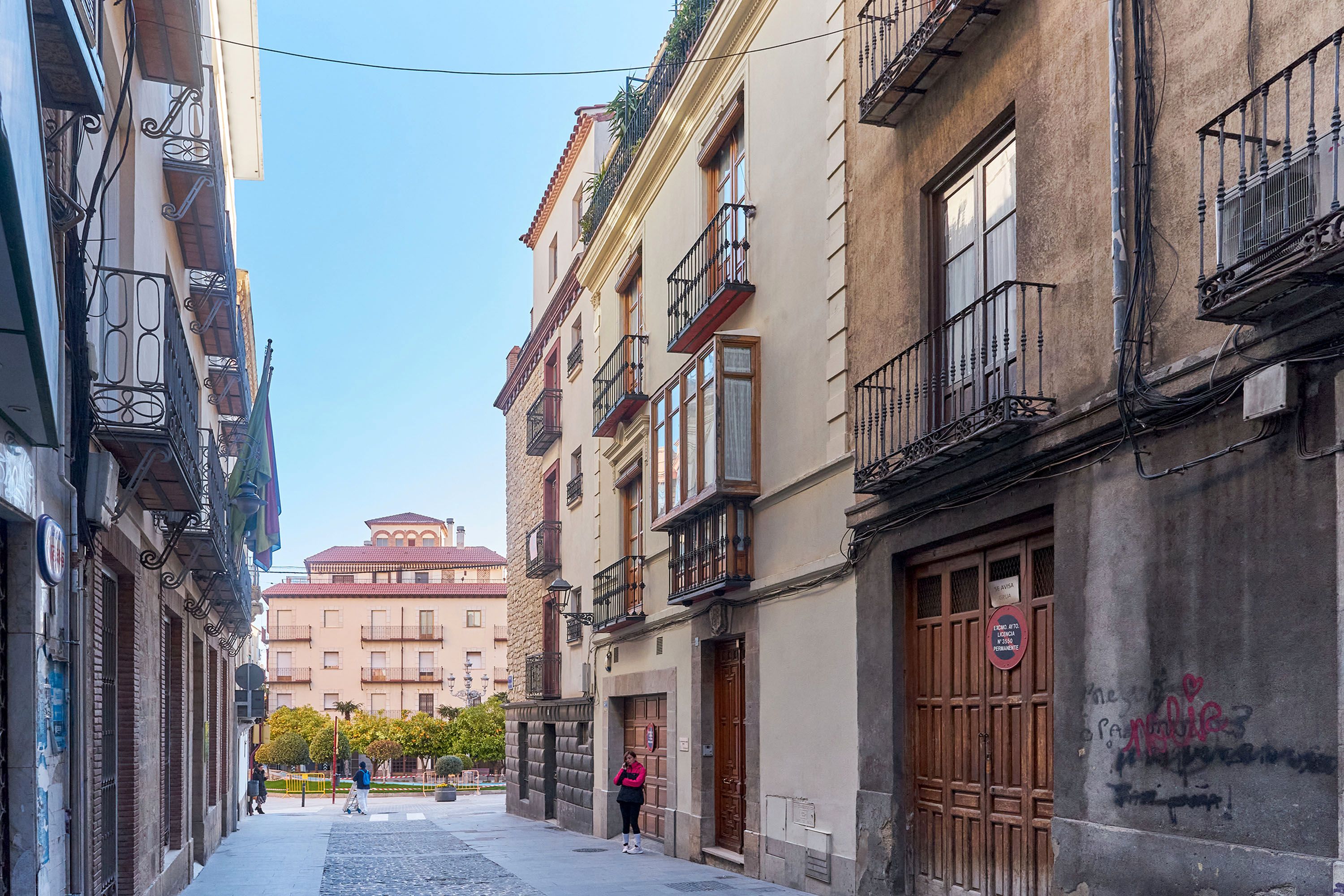 Exterior view of House or chalet for sale in  Jaén Capital  with Air Conditioner, Terrace and Storage room